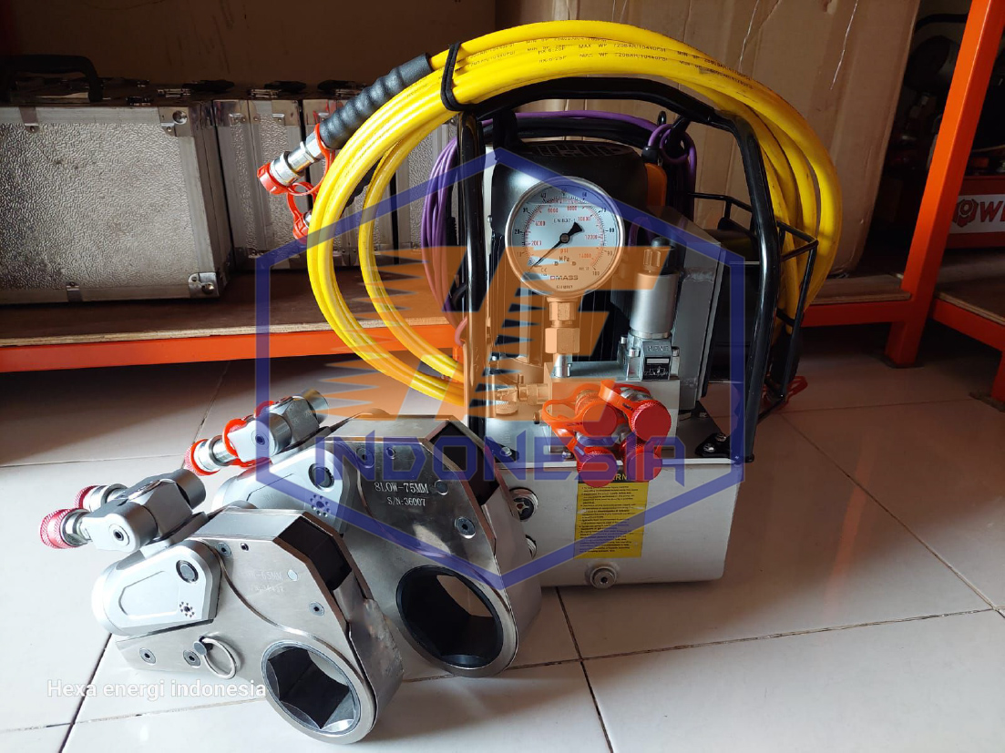 Rental Hydraulic Torque Wrench Atau Sewa Kunci Torsi Hydraulic