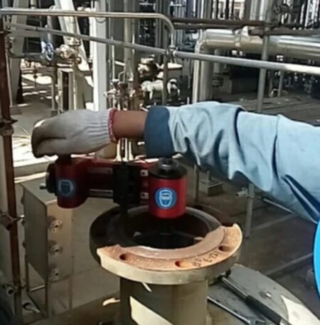 flange facing machining, flange managemenet