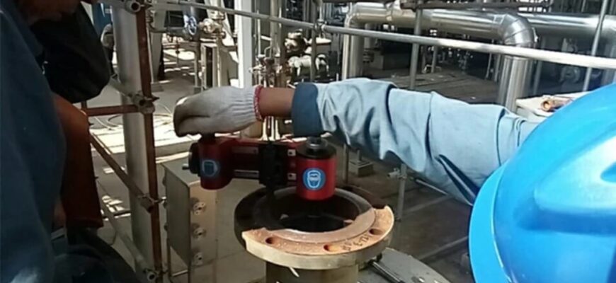 flange facing machining, flange managemenet