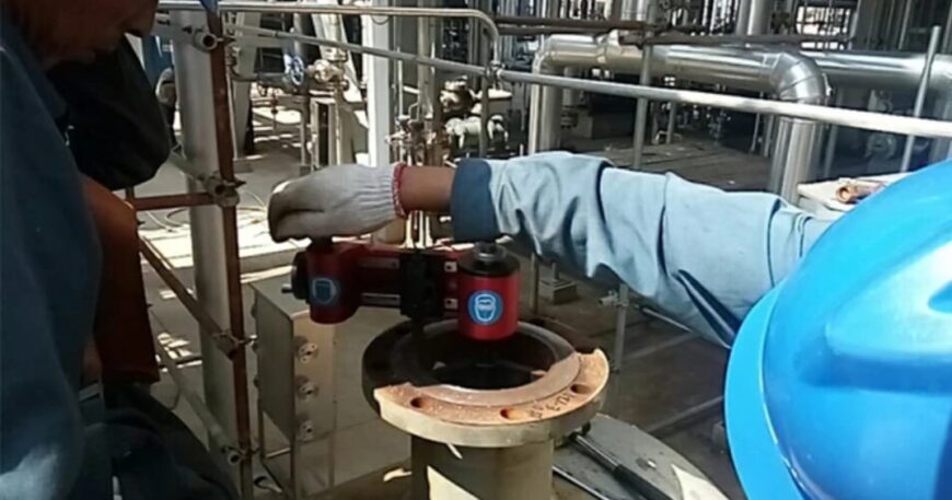 flange facing machining, flange managemenet